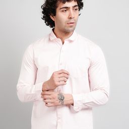 TIM PARIS Opaque Cotton Casual Shirt-image-98