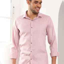 FILO HEVIS Classic Striped Cotton Formal Shirt-picture-12