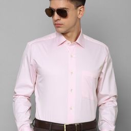 Luxure by Louis Philippe Men Cotton Opaque Formal Shirt-image-58