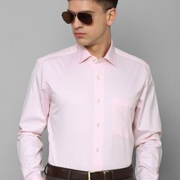 Luxure by Louis Philippe Men Opaque Pure Cotton Formal Shirt-image-57