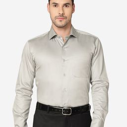 METAL Slim Fit Cotton Formal Shirt-image-25