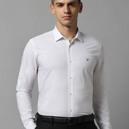 Allen Solly Slim Fit Spread Collar Formal Shirt-image-92