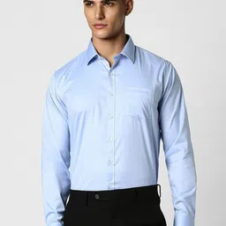 Van Heusen Slim Fit Opaque Cotton Formal Shirt-picture-7