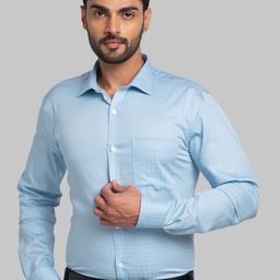Park Avenue Slim Fit Spread Collar Cotton Formal Shirt-image-60