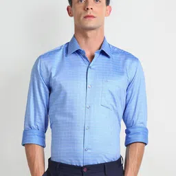 Arrow Slim Fit Opaque Cotton Formal Shirt-picture-43