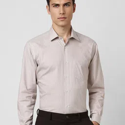 Van Heusen Micro Ditsy Printed Pure Cotton Formal Shirt-image-51