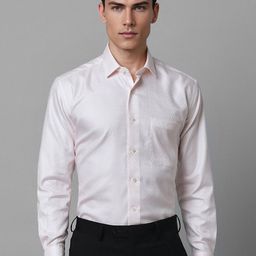 Luxure by Louis Philippe Striped Cotton Classic Fit Opaque Formal Shirt-picture-26
