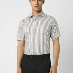 Van Heusen Striped Pure Cotton Formal Shirt-image-69
