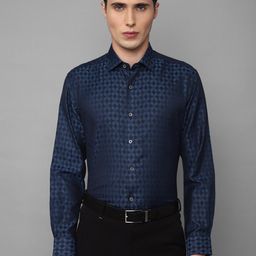 Luxure by Louis Philippe Men Printed Formal Shirt-image-32
