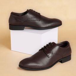 BYFORD by Pantaloons Men Textured Formal Derbys-picture-13