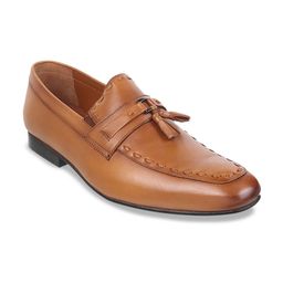 J.FONTINI Men Textured Leather Formal Loafers-image-38