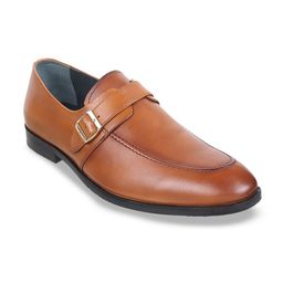 J.FONTINI Men Textured Leather Formal Monk Shoes-image-68