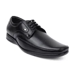 Action Men Black Solid Formal Derbys-image-63