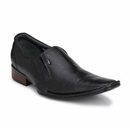 Hitz Men Leather Slip On Formal Shoes-picture-1