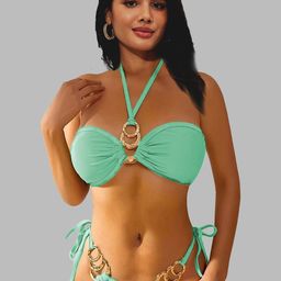 VAGHBHATT Halter NecK Baby Doll-image-83