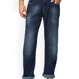 Blue Buddha Men Comfort Relaxed Fit Clean Look Cotton Jeans-picture-10