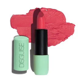 DISGUISE Ultra-Comfortable Satin Matte Lipstick - Coral Dramatist 05-26