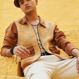 Campus Sutra Colourblocked Windcheater Outdoor Tailored Jacket-picture-22