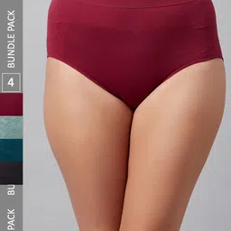C9 AIRWEAR Women Pack Of 4 Anti Bacterial Hipster Briefs-picture-15