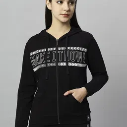 LAASA SPORTS Women Lightweight Longline Sporty Jacket with Embroidered-image-61