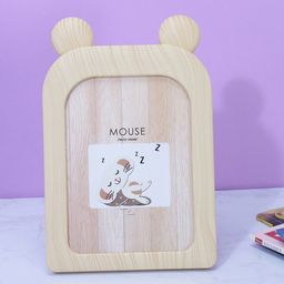 A Vintage Affair- Home Decor Beige Mouse Photo Frames-image-92