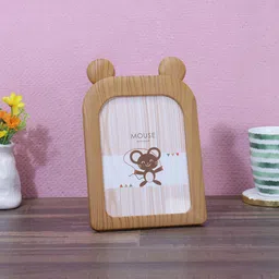 A Vintage Affair- Home Decor Brown Mouse Table Photo Frame-image-65