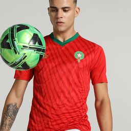 Puma FRMP Crest & Logo Printed WWC Football Home Jersey Sports T-shirt-image-44