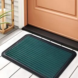 HOKIPO Green Textured Anti-Skid Doormat-10