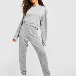 Boohoo Hooded Sweatshirt With Joggers-43