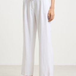 CALLIOPE Women Wide Leg High-Rise Pleated Trousers with Belt-image-58