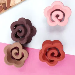 FIMBUL Women Set of 4 Claw Clips-35