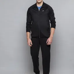 Alcis Men Black Solid Tracksuit-picture-42