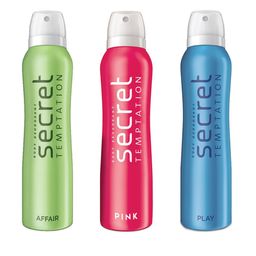 Secret Temptation Women Pack of 3 Deodorant-13