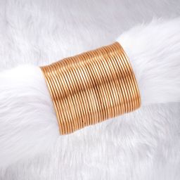 Peora Set Of 36 Rose Gold Plated Bangles-image-96