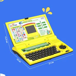 WEMBLEY Kids Activity Laptop With Alphabet & Number Learning With Games & Music image 1