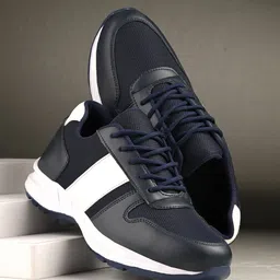 The Roadster Lifestyle Co. Men Navy Blue Anti Skid Running Sports Shoes-17