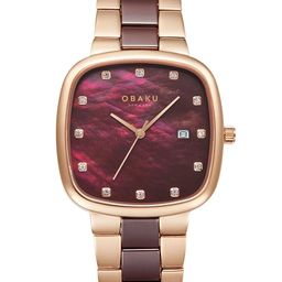 Obaku Women Brass Dial & Ceramic Straps Analogue Watch-V282LDVNCN-picture-43