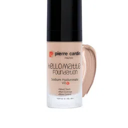 Pierre Cardin Paris Hello Matte Velvet Touch Foundation Vitamin E 30 ml - Medium Beige 607-45
