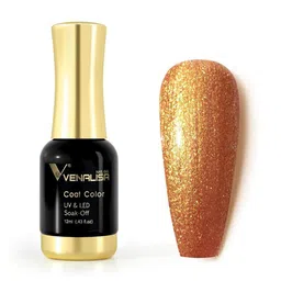 VENALISA Coat Color UV & LED Soak-Off Gel Nail Polish 12 ml - Charming Golden 1091-9