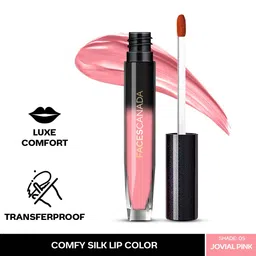 FACES CANADA Comfy Silk Lightweight Satin Matte HD Lipstick 3ml -Jovial Pink 05-7