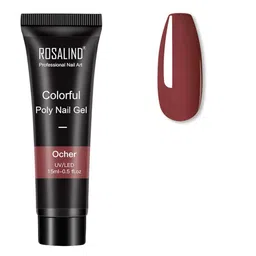 ROSALIND UV & LED Soak-Off Colorful Poly Nail Extension Gel 15 ml - Ocher-46