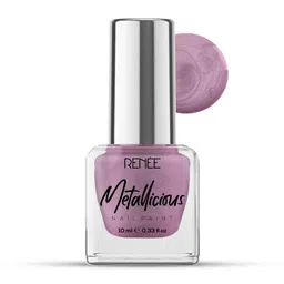 Renee Long-Lasting & Smooth Finish Metallicious Nail Paint 10ml - Tea Rose-38