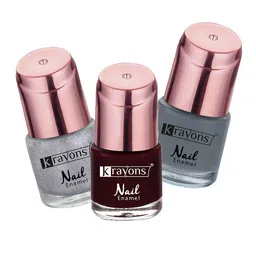 krayons Set of 3 ColorMe Crazy Long-Lasting Nail Enamels - 8ml each-image-30