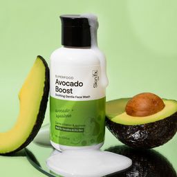 Skin Fx Superfood Avocado Boost 4-Pcs Soothing Gentle Face Wash - 100ml Each-32