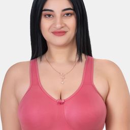 KOMLI Plus Size Non Padded Cotton T-shirt Bra-picture-54