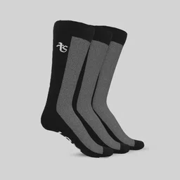 TalkingSox Pack Of 3 Color-Blocked Calf-Length Socks-image-73