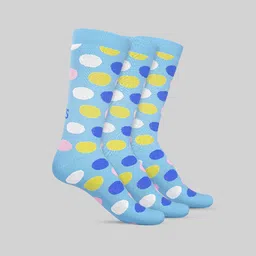 TalkingSox Pack Of 3 Patterned Calf-Length Socks-10