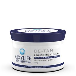 OXYLIFE De-Tan Brightening & Cooling Tan Removal Cream With Milk & Honey - 500g-41