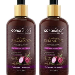 COROnation Herbal Set of 2 Red Onion & Black Seed Hair Growth Shampoo 300 ml Each-15
