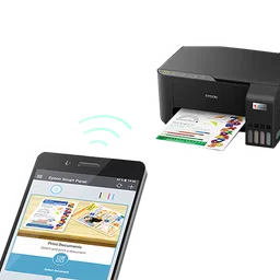 EPSON EcoTank All in One Wi-Fi Ink Tank Printer with Smart Panel App (CIS Sensor, Black) image 5